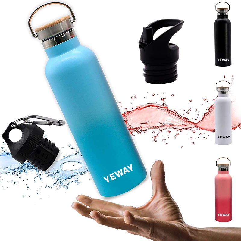 vaso termico inox botella agua termos kawaii vacuum New design insulated stainless steel water bottle custom logo drink bottle