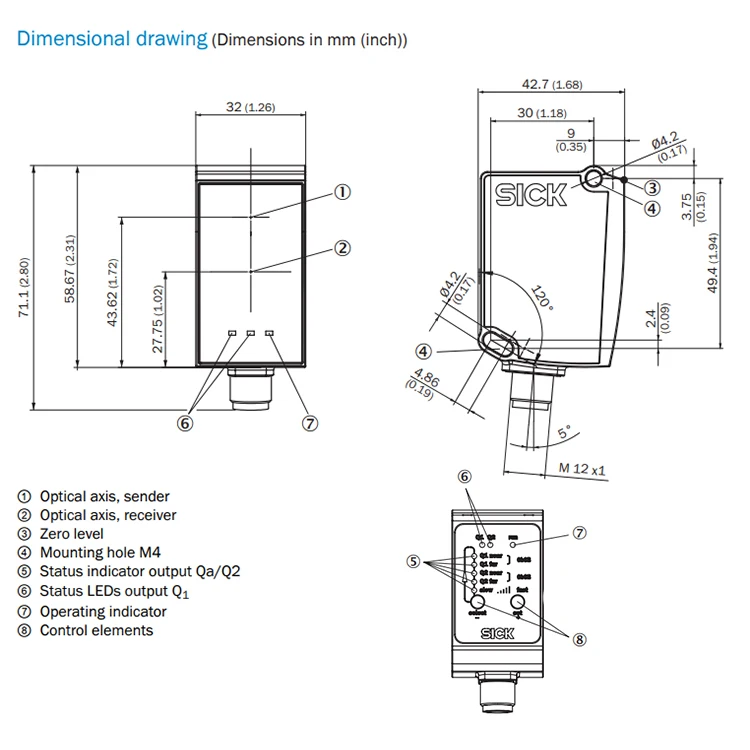 Authentic SICK Ranging Sensor DT35-B15551S04 resolution 12-bit laser distance sensor