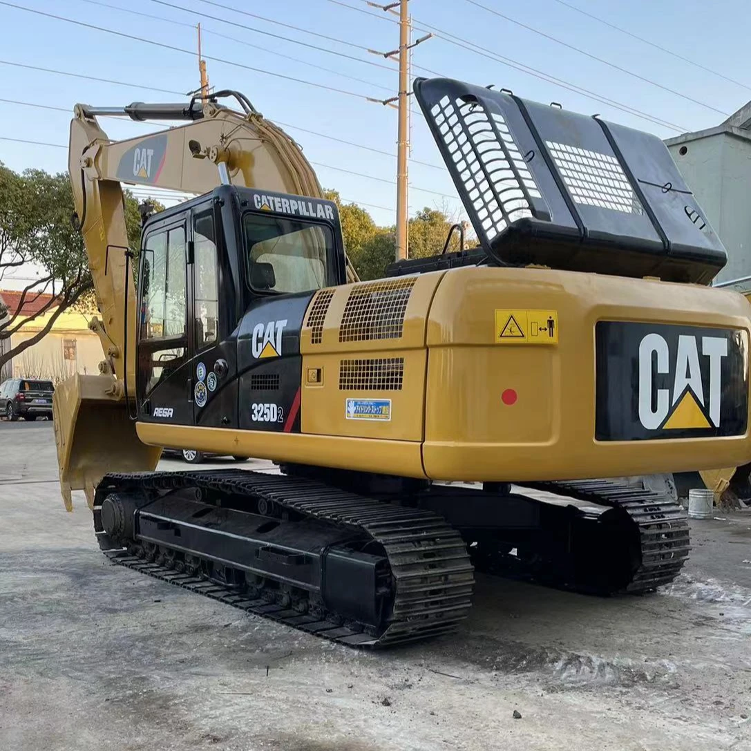 High Quality Used Caterpillar Cat 325D Hydraulic Crawler Excavator Secondhand 25tons Excavator