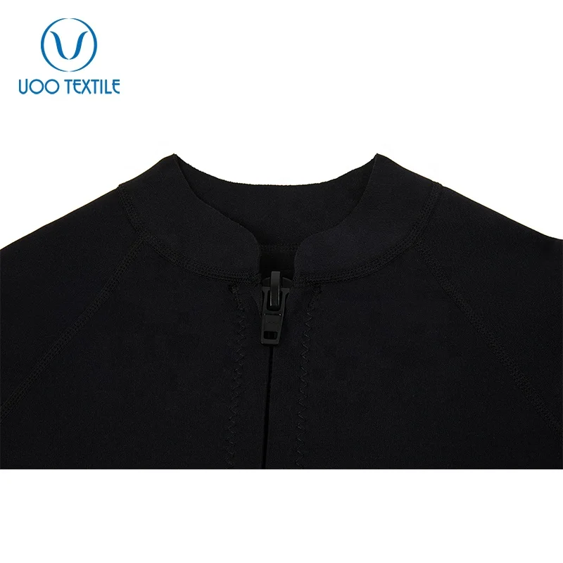 UOO UV Protection 1.5mm Long Sleeve Diving Suits with Front Zipper for Snorkeling