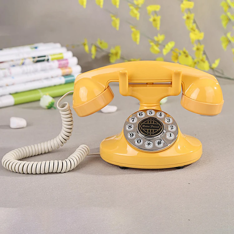 Best Quality Promotional Push Button Phone Rugged Corded Office Telephone