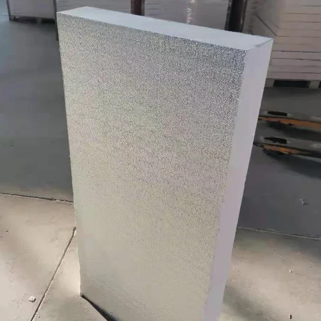 High Reflectivity Foam Aluminum Foil Phenolic Foam Insulated Board Thermal Insulation PF Soundproof Wall Board