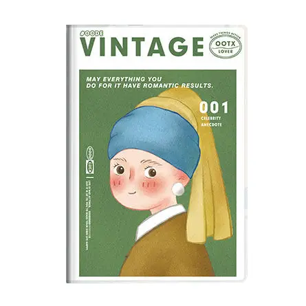 Kawaii fancy cute korean stationery luxury notepad PVC waterproof pocket school daily paper notebooks in bulk