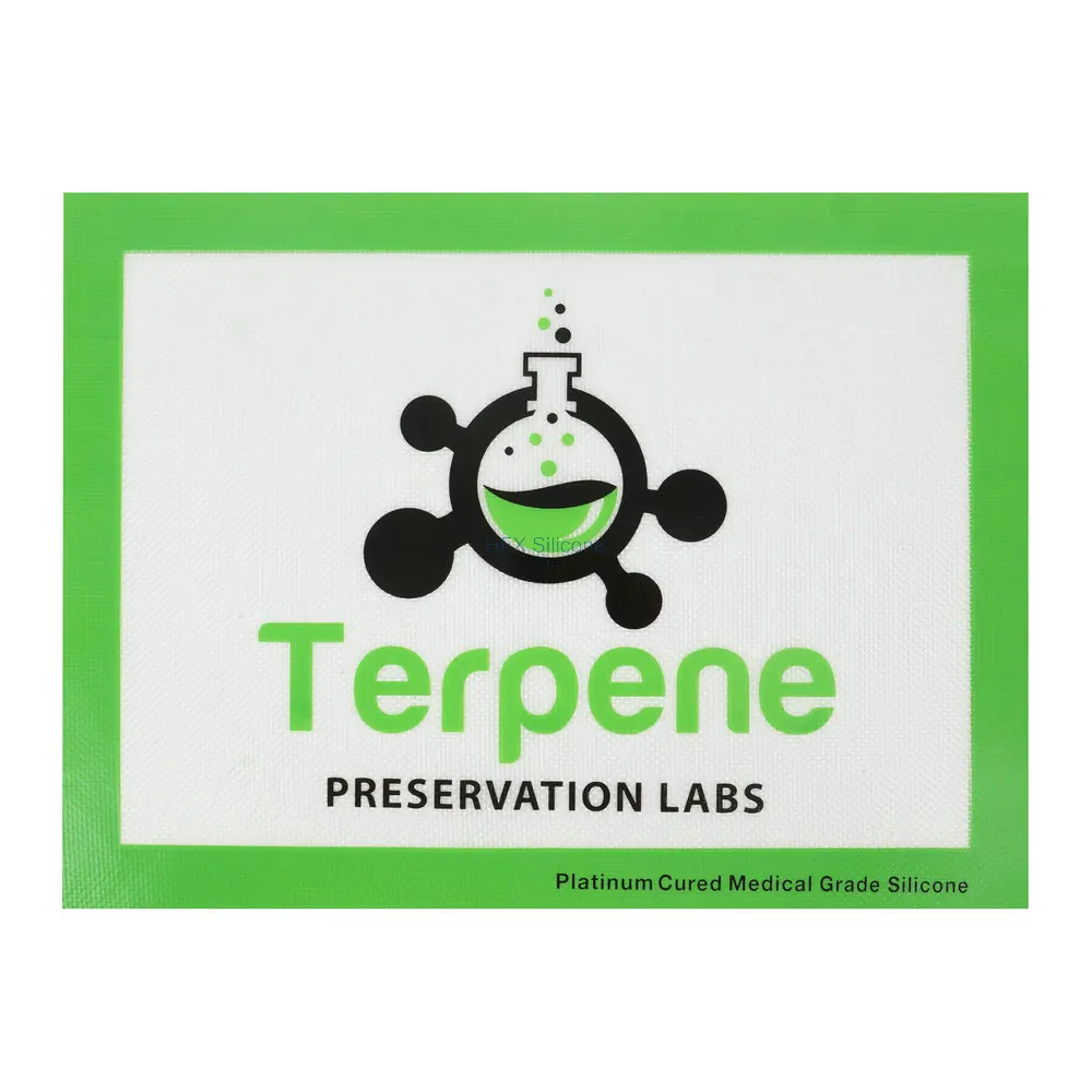 
D Custom approved food grade non stick small glass fibre custom print silicone mat 