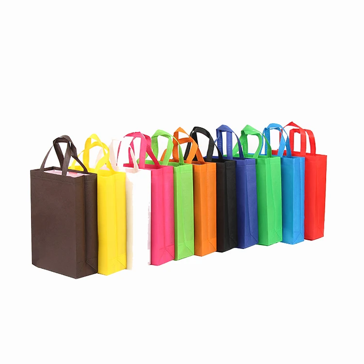 Customized Reusable Tote Shopping promotion Non Woven Bag With Logo