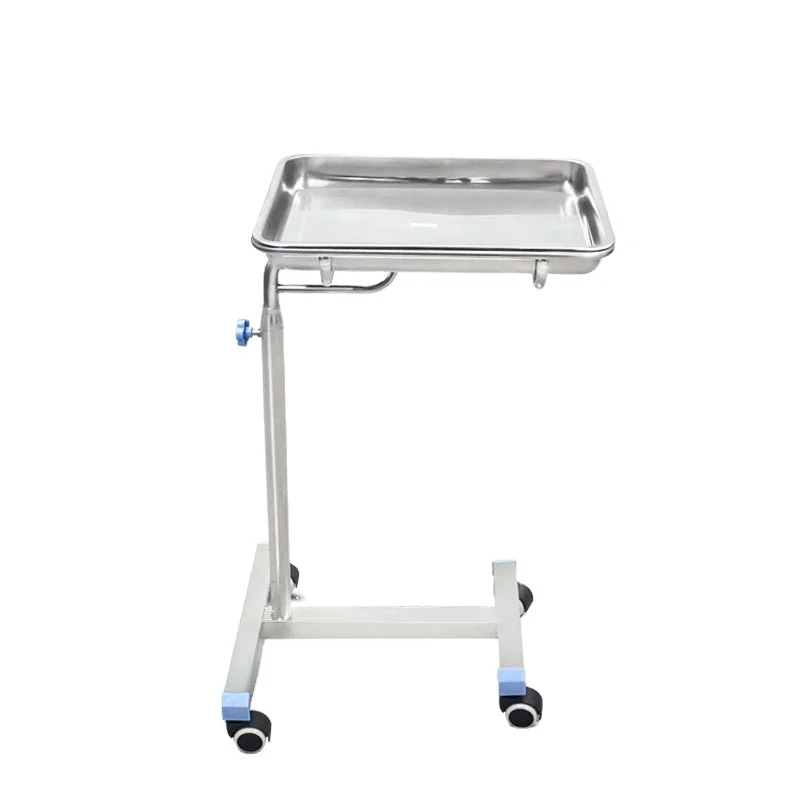 Hot Sell TRO-KF2021 Mobile SS Mayo Table Operating Room Medical Mayo Trolley