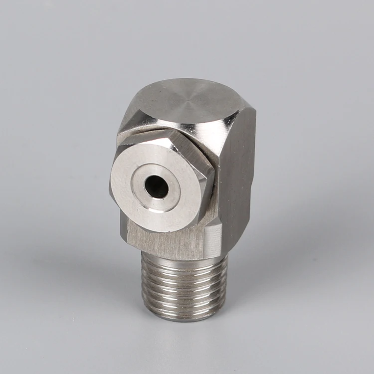 Stainless Steel 1/4 Two Piece Hollow Cone Spray Nozzle