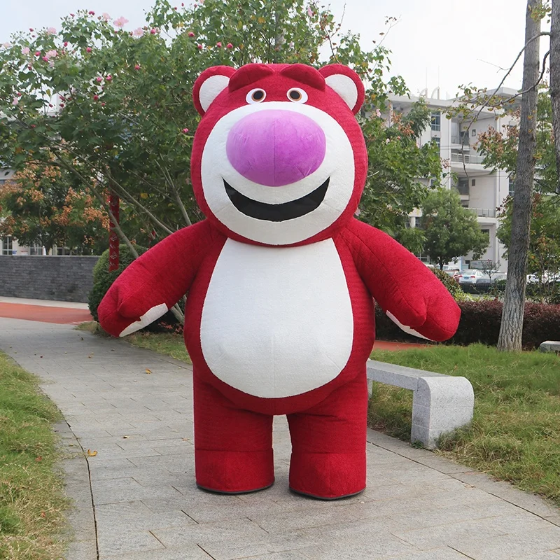Hot sale inflatable walking monkey mascot costume Funny Long plush monkey cosplay costume