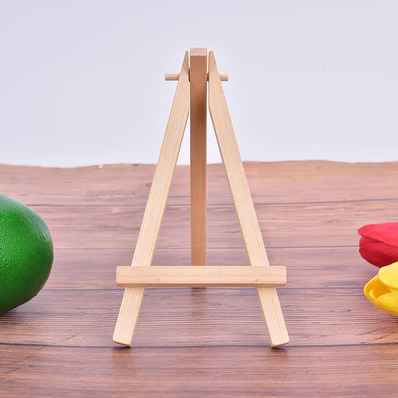 1 Set Mini Blank Canvas For Painting Acrylic Paint With Quality Easel Art Supplies For Painting Artist Stationery Kids Gifts