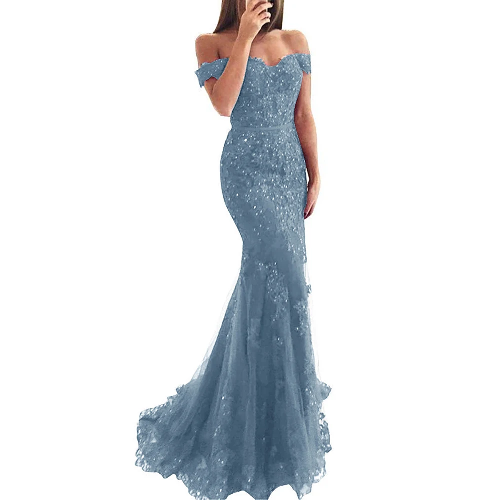 Chinese Red Women Evening Dress Wedding Dress