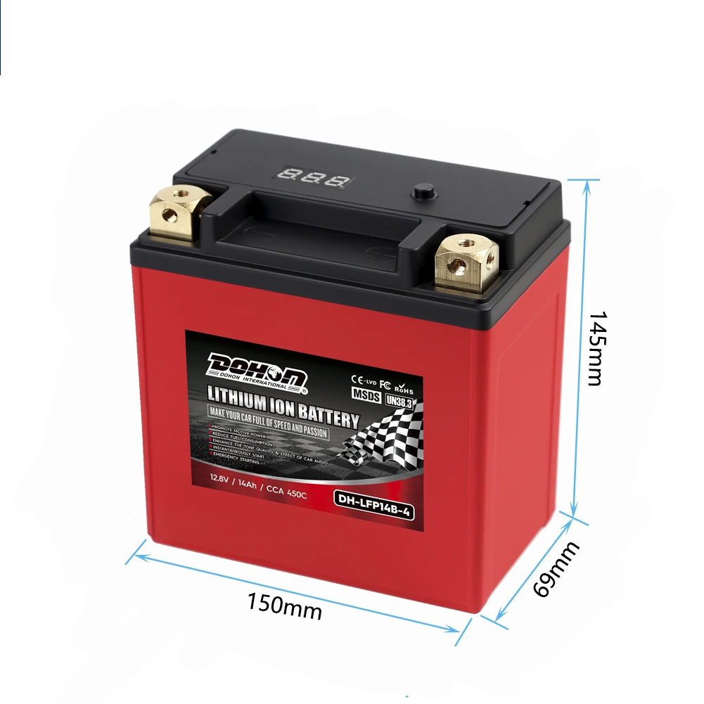 Car Battery 12v 55ah Maintenance Free lfp Car Battery From Manufacturer