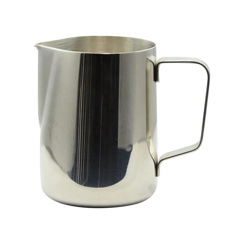 Stainless Steel Milk Frothing Pitcher milk frothing cup coffee milk pitcher