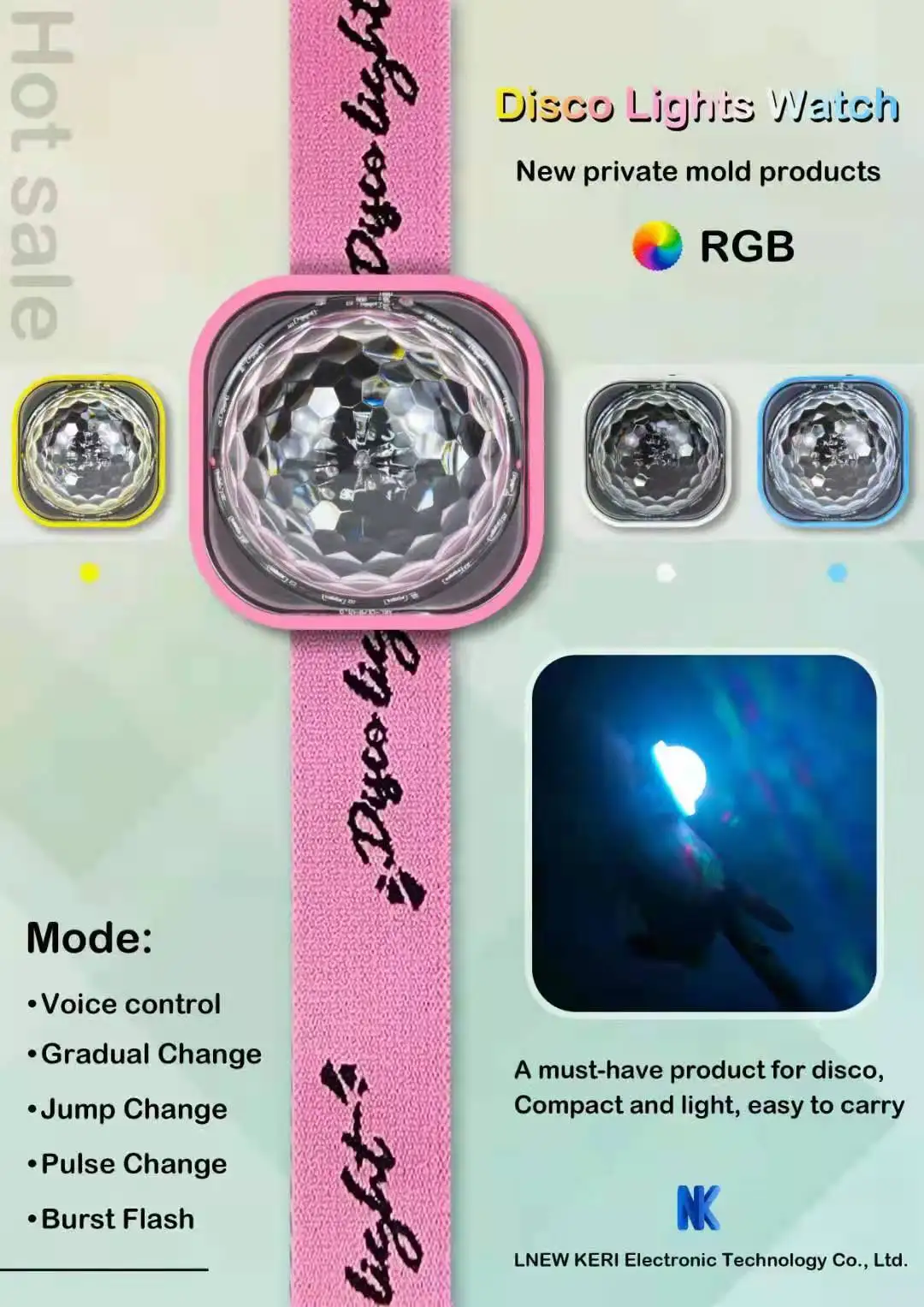 dj lights disco Led Small Magic Ball for led stage light Party Sound Control Mini effect USB ball