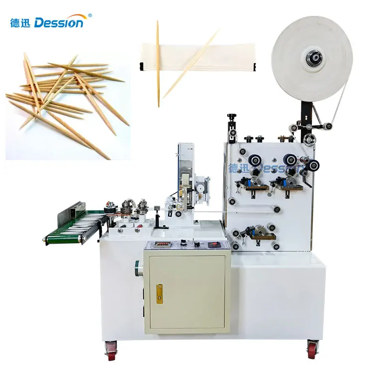 Full Automatic bamboo wooden tooth stick packing machine small business supplier price