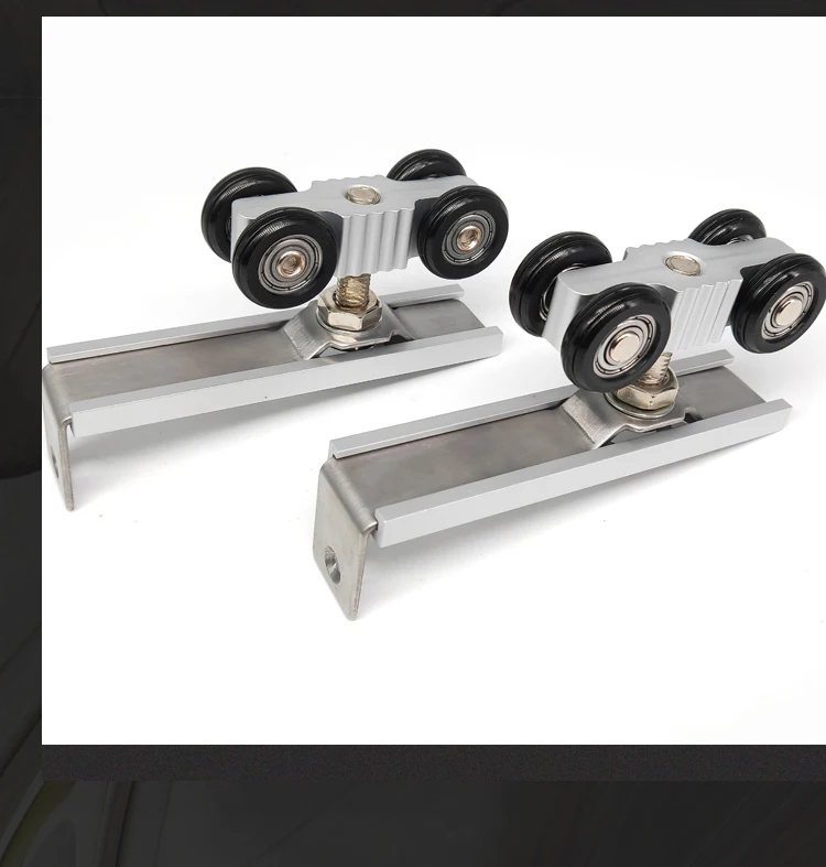 80kg load-bearing wooden door hanging wheel system kit