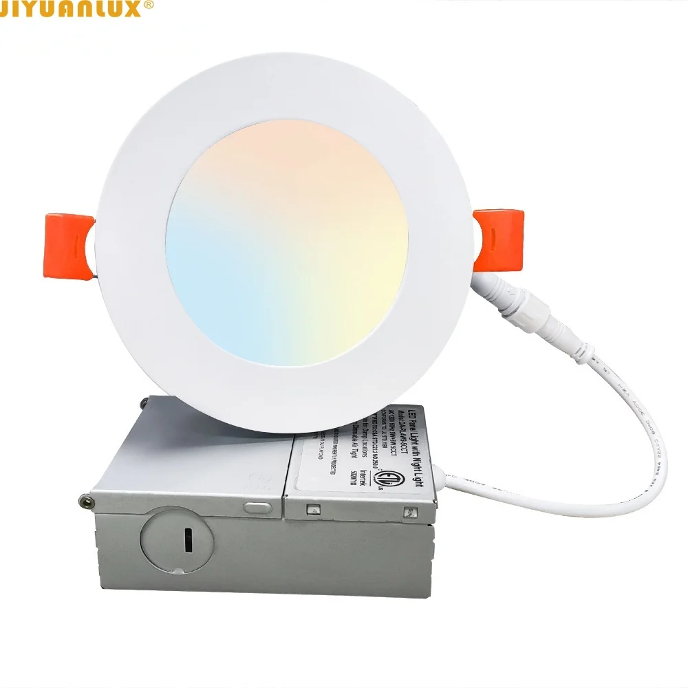 2 4 6 8 inch dimmable cct led recessed wafer cob adjust down lights design spot light panel pot lights downlight