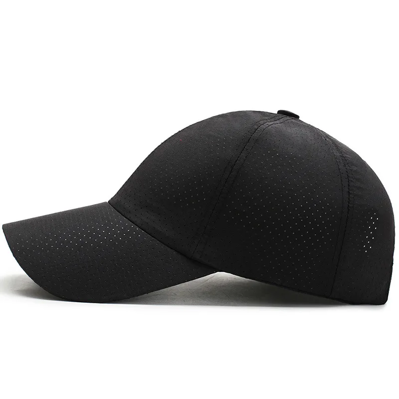 High Quality Adjustable Sport Baseball Caps Quick Dry Material Golf Blank 6 Panel Printed Baseball Caps