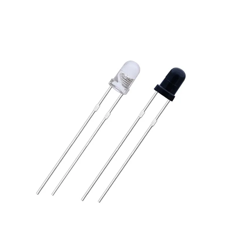 Sensitive 3mmIR850/940nm photoelectric infrared remote control transmitter and receiver tube F3 photosensitive diode plug-in