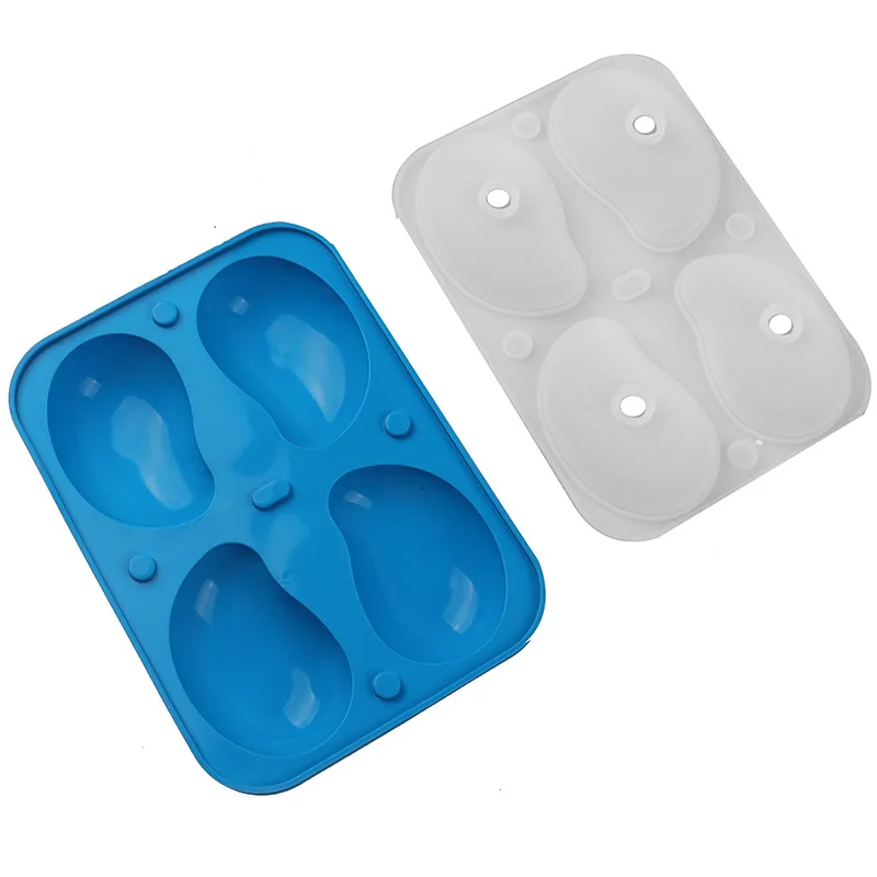 Mango silicone mold, can be used to make ice cubes, cakes, chocolates, candles, soap