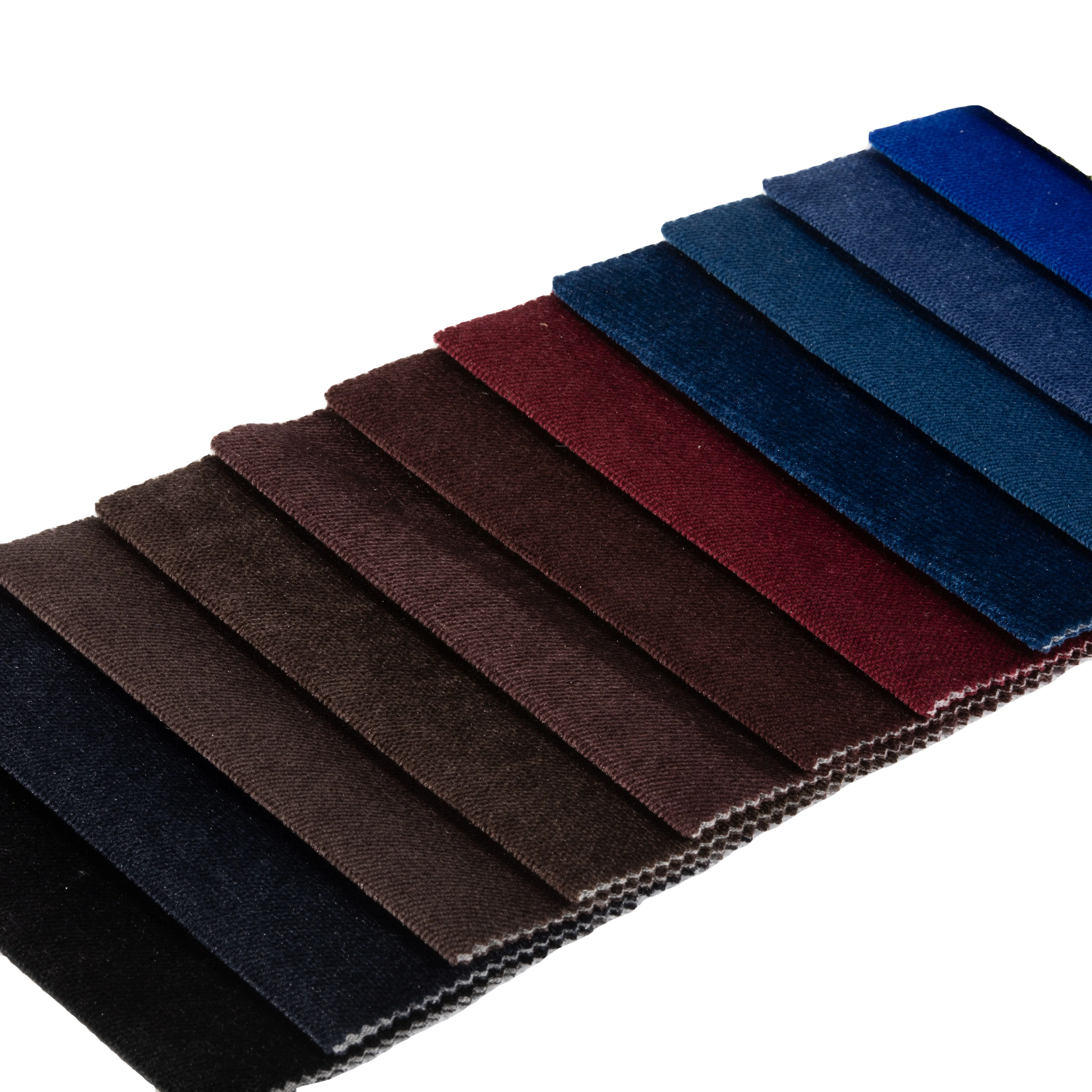 africa 100% polyester dyeing velvet for sofa upholstery velour fabric