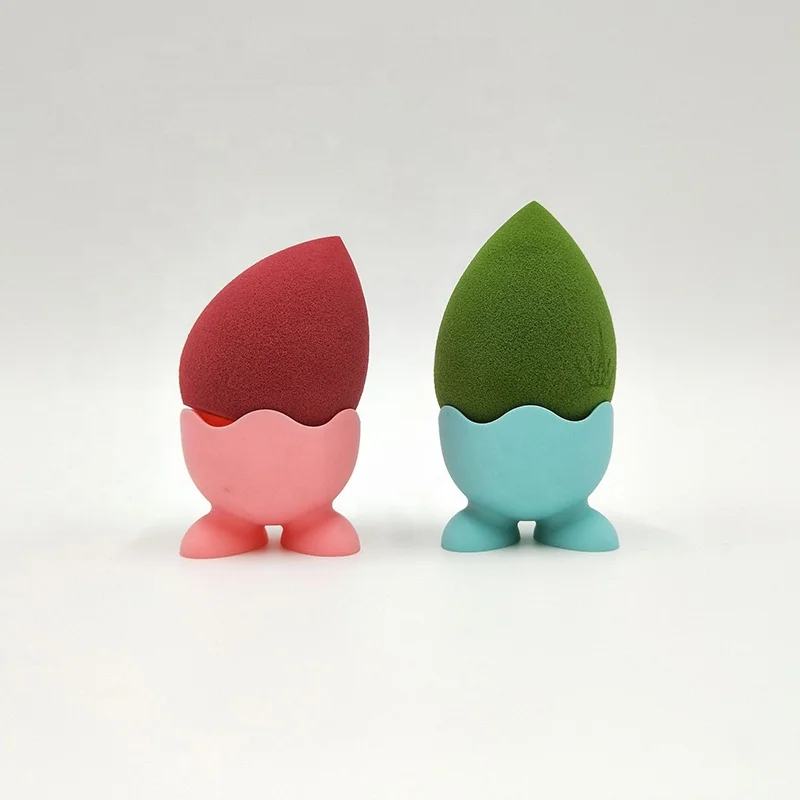 Novelty Beautiful Tool Silicone Egg Holder With Foot