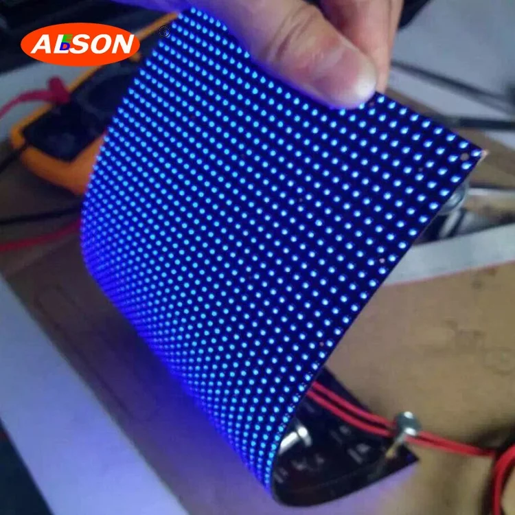 P4 внутренний SMD полноцветный гибкий светодиодный экран