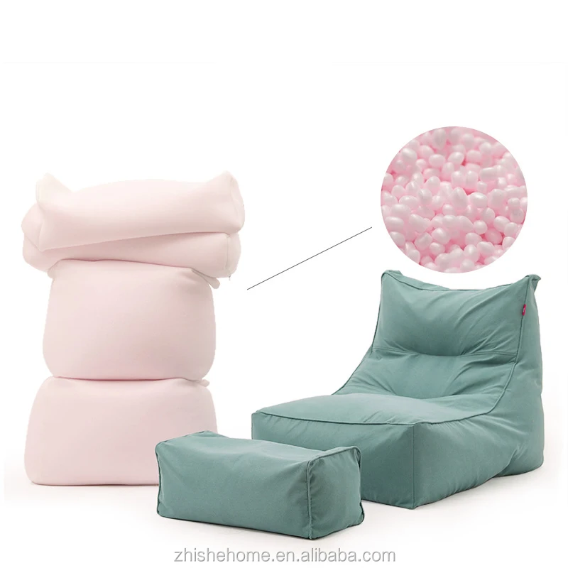 
large sofa fabric epp bean bag chairs lazy sofa living room sofas 