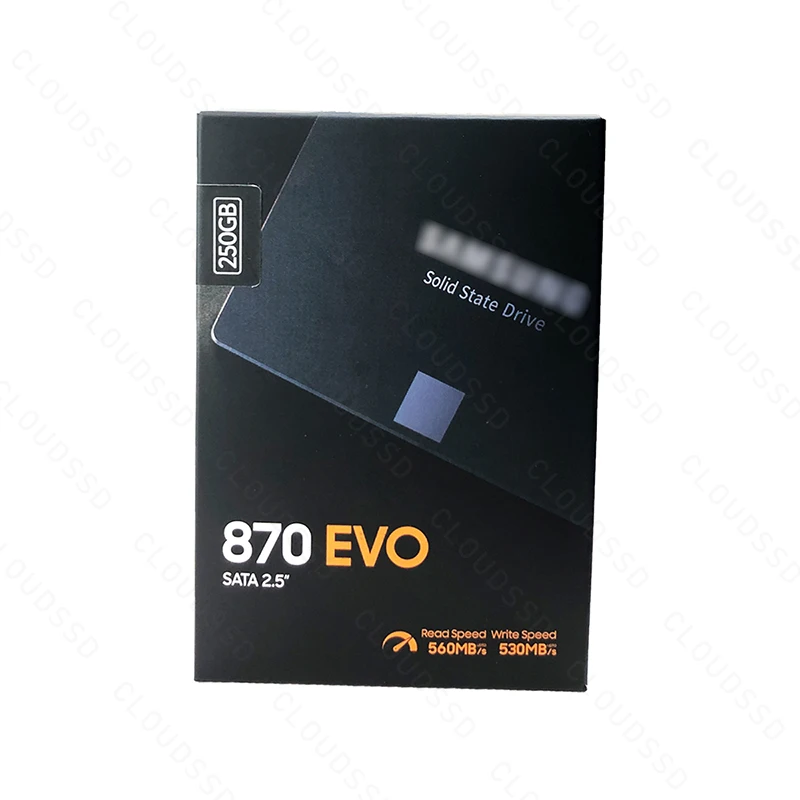 New Laptop SSD 870 EVO 2.5 inch SATA 3 ssd 250gb 500gb 1tb 2tb SATA3 SSD internal hard drive for pc drives