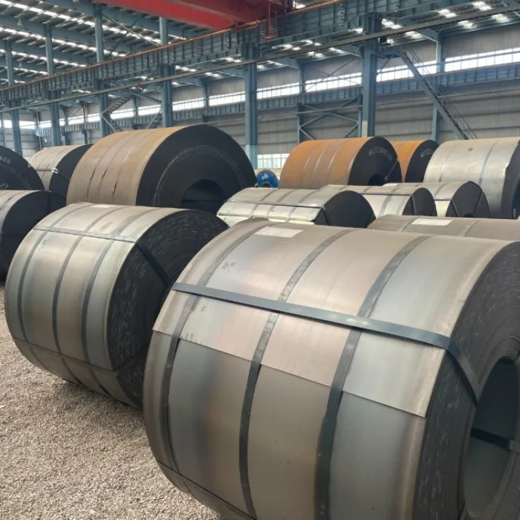 HR / hot rolled MS steel coil SS400 A36 Q235B S235JR carbon steel coil