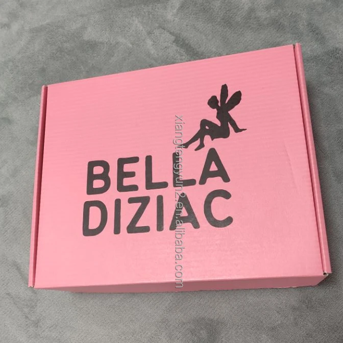 Custom Eco Friendly Shipping Cardboard Paper Boxes Corrugated Box For Clothing and Shoe Packaging
