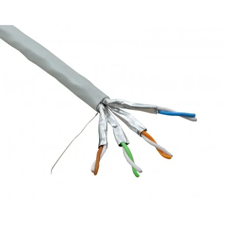 4 пары 500 МГц UTP cat6a cca 1000ft экран lan ethernet кабель тонкий патч-корд прошел испытания