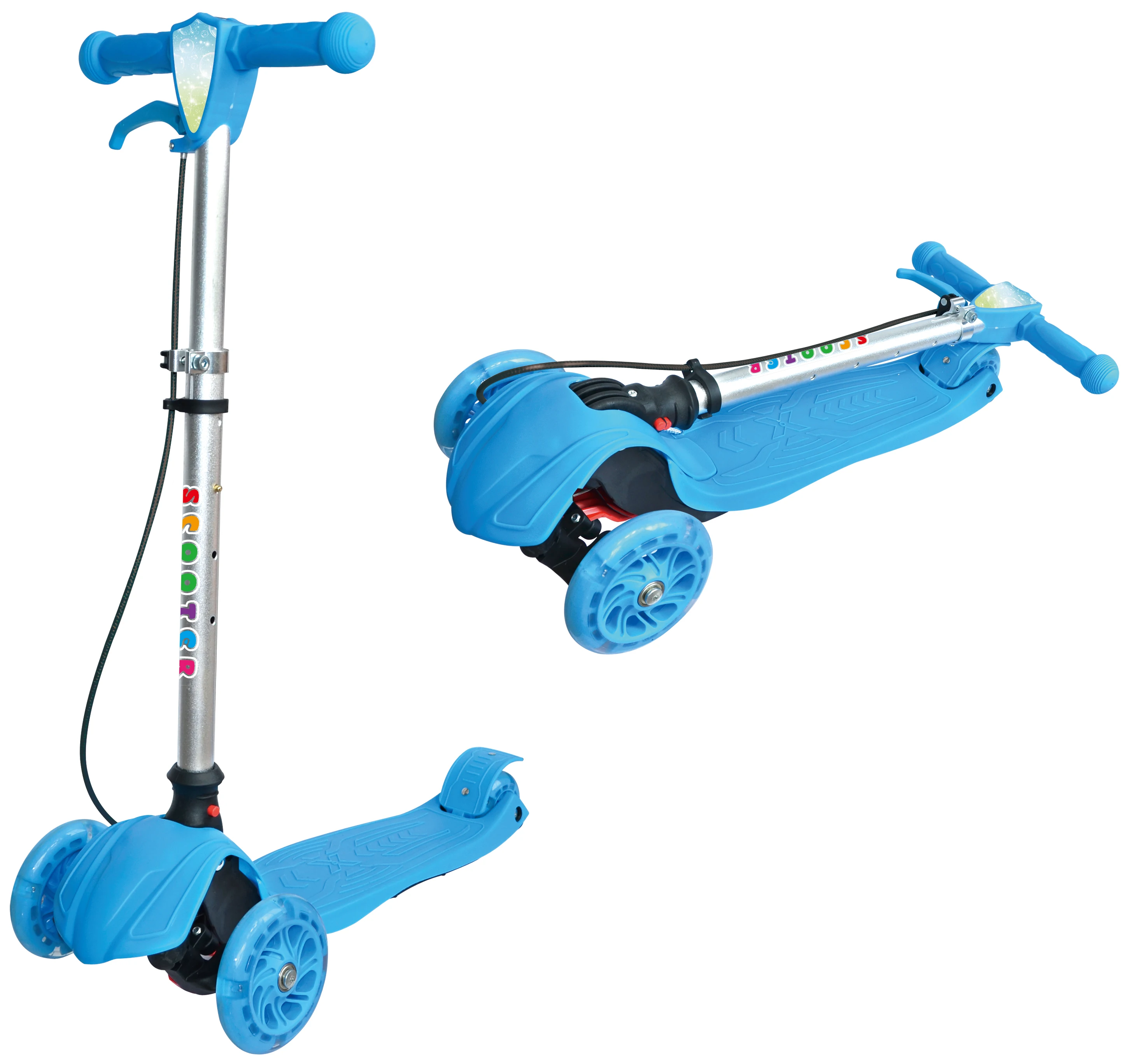 Пластиковый детский скутер с оригинальной фабрики высокого качества