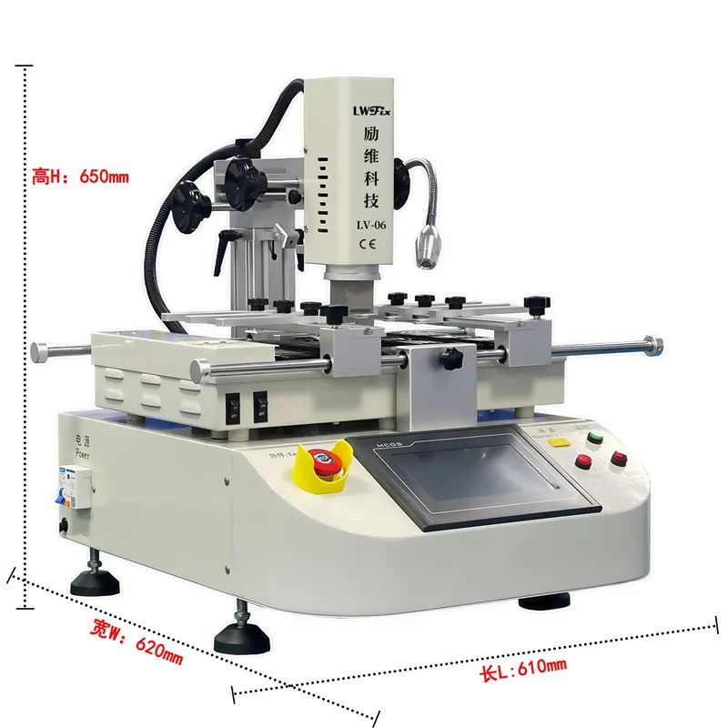 LV-06 Hot sale bga rework station with optical alignment bga rework bga rework station