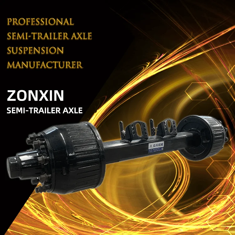 Trailer Parts & Accessories Axle German Type Axle 12t China Manufacturer Direct Supply