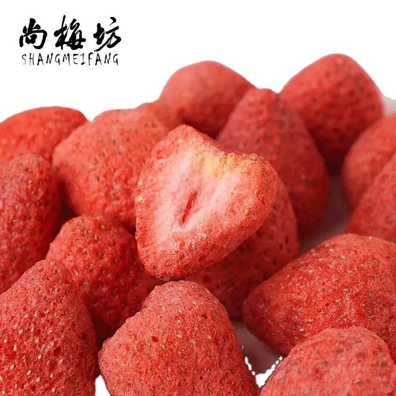 Wholesale freeze dried strawberry freeze dried fruit freeze-dried fruit Pure Organic Sweet Freeze Dried dry Strawberry Fruit