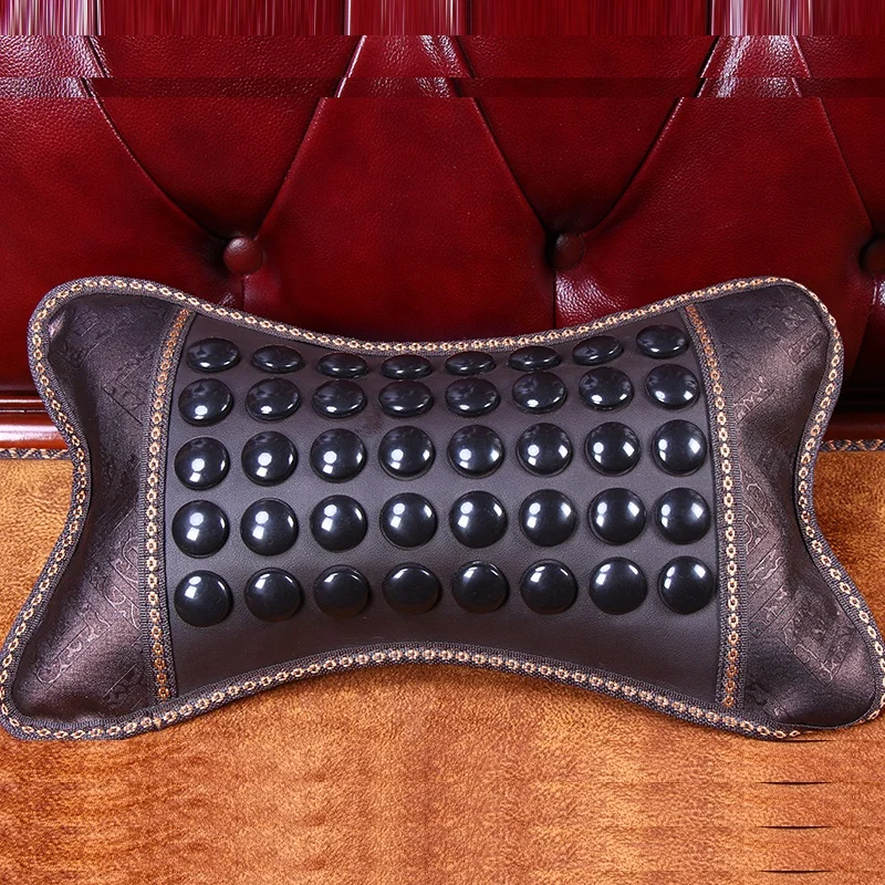 
Cervical vertebra neck pillow anion heating massage sleep tourmaline pillow 