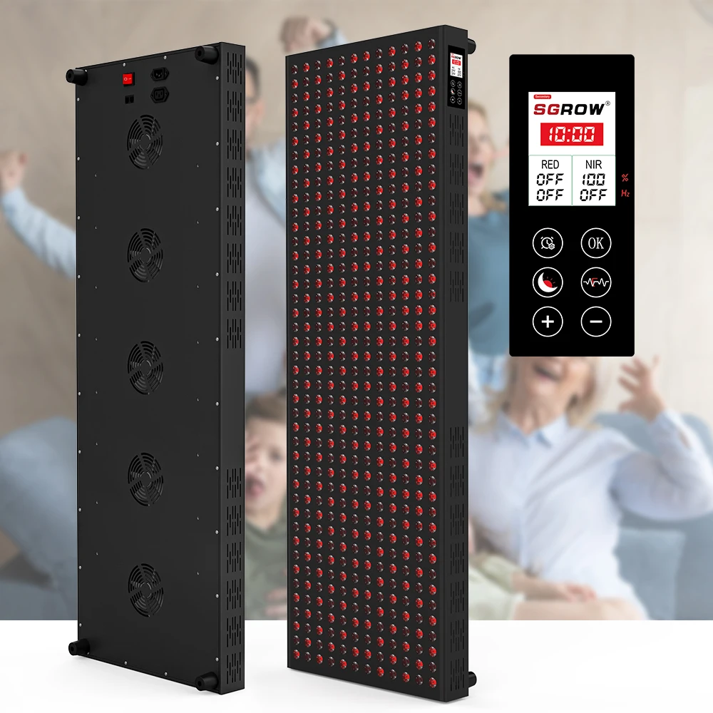 SGROW High Power Full Body 2400W Medical Infrared Therapy  Led Red Light Therapy Medical Device