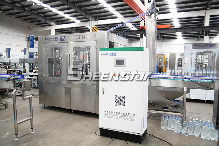 Automatic automatic table water mini bottle filling machine line