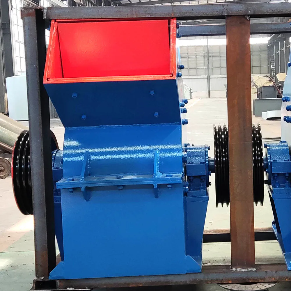 Portable Small Rock Stone Crushing Machine, Granite Basalt Sand Hammer Mill Crusher, Mobile Hammer Crusher Diesel or Electric