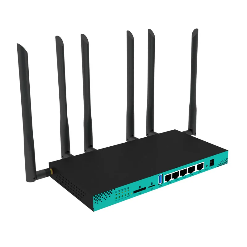 Универсальный двухдиапазонный гигабитный Ac1200 Wi-Fi Cat16 4G Lte Cpe сотовый телефон Sim-карта Промышленный