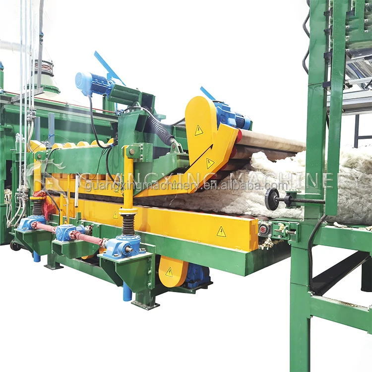 Custom insulation rock mineral wool fiber board pipe shell production line