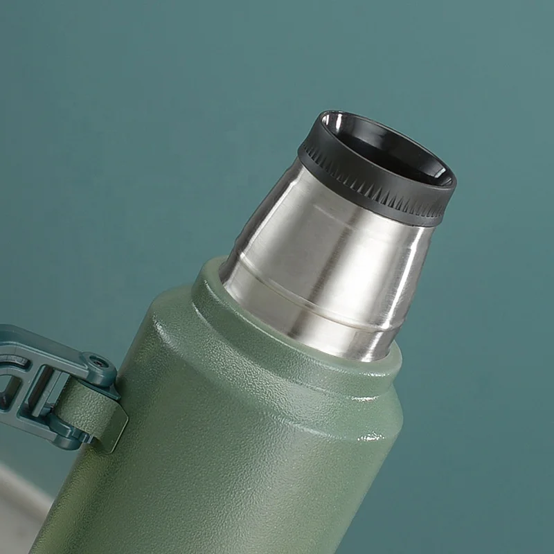 Wholesale 1.0L/1.4L/1.9L Stanley  copo termico outdoor travel water pot kettle south america insulation thermal flask bottle