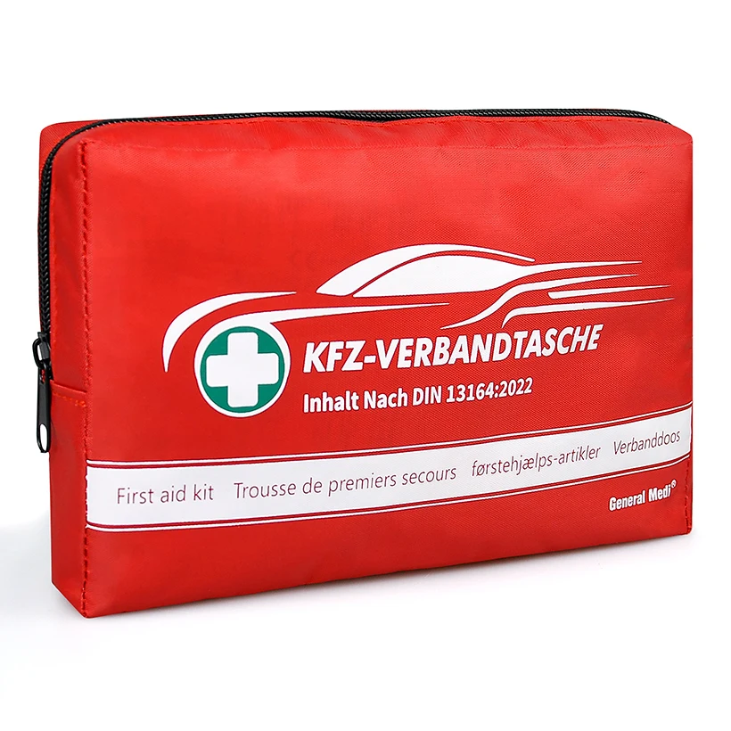 DIN13164 Standard Vehicle First Aid Kit Emergency Tool Kit Mini Emergency First Aid Kit for Car