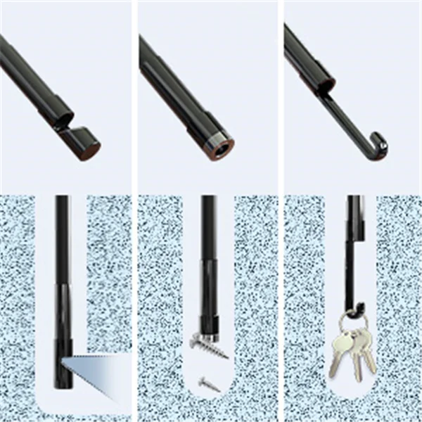 Factory price 5m hard snake cable 4.5 inch monitor mini endoscope camera pipeline drain pipe inspection sewer