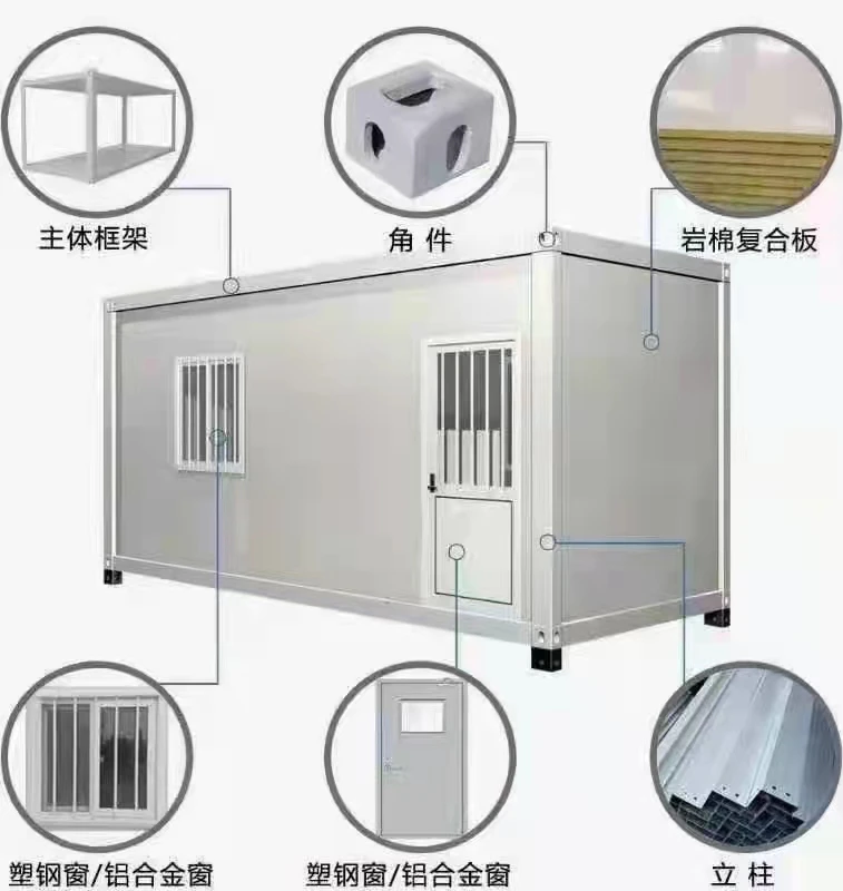 Chinese Factory High Quality Ready Container House Fast Assemble Tinny House For Earthquake Recovery Construction