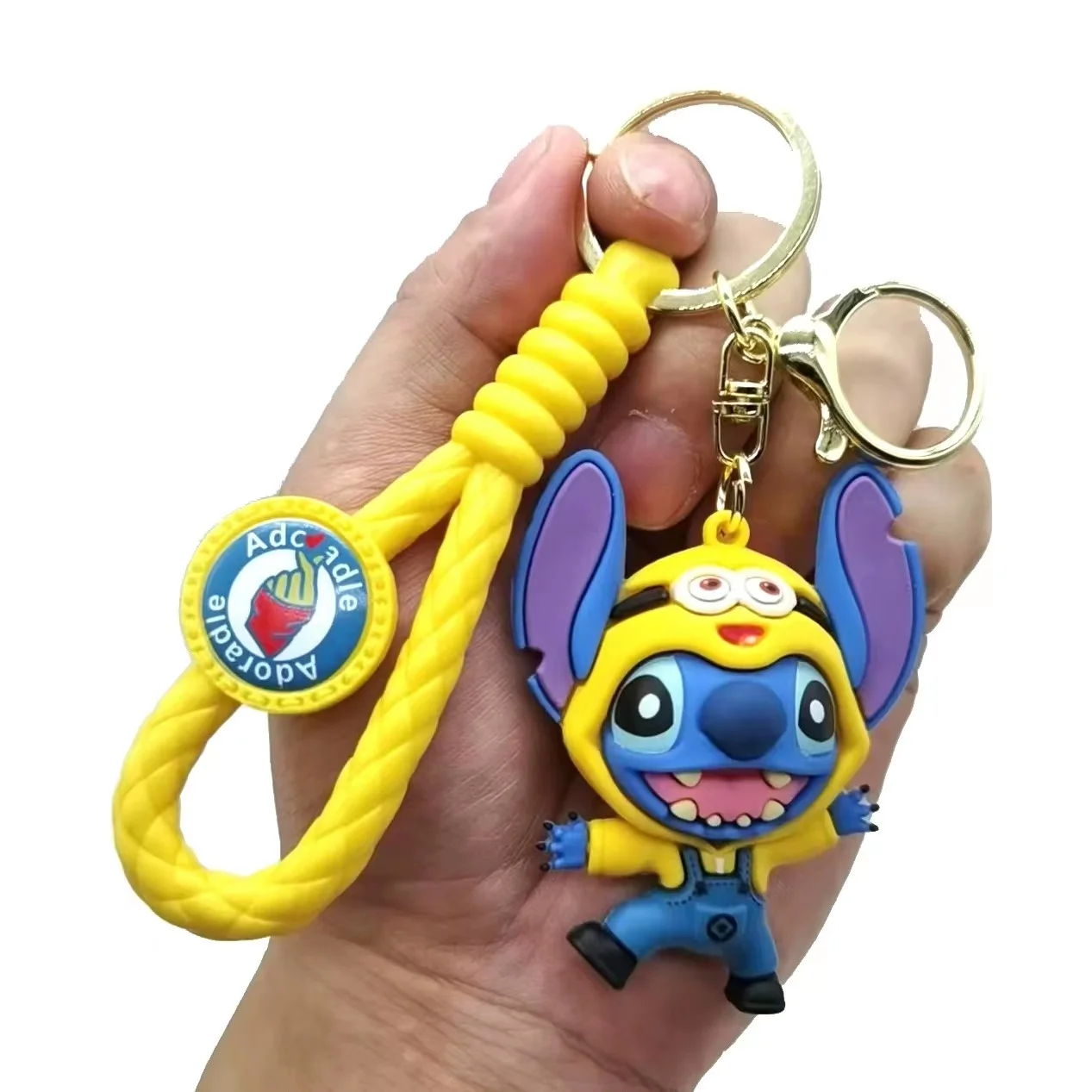 Cute Cartoon Stitch Animal Monster Keychain