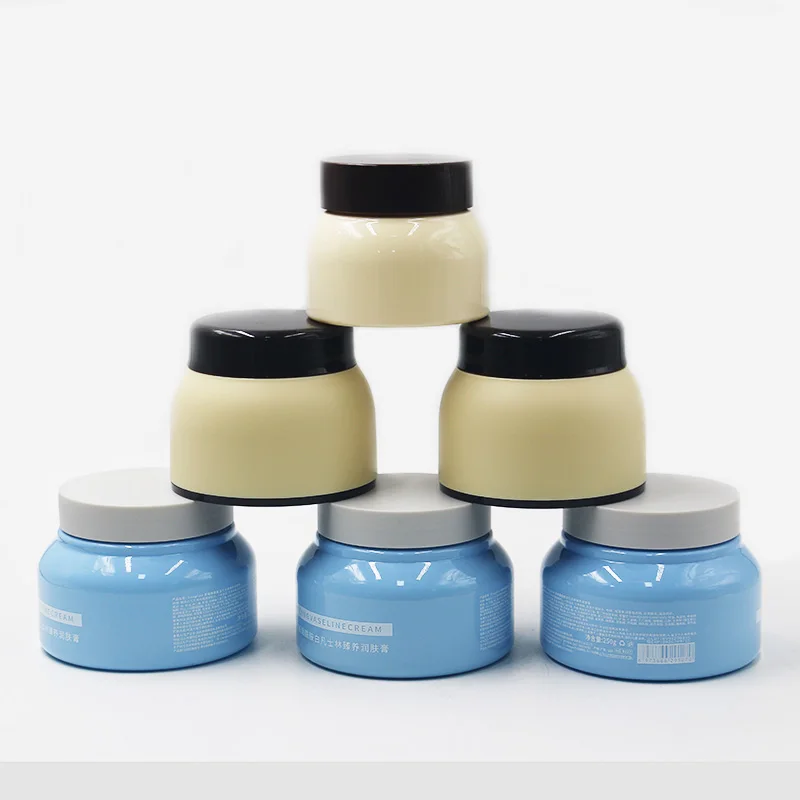 Hot Sale PET Wide Mouth Hair Mask Cream Jar Bottle 250ml Jar For Body Butter