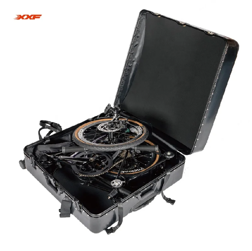 Factory Hard Folding Bike Case Transport Box for Folding Bikes Bike luggage Travel Bicycle accessories