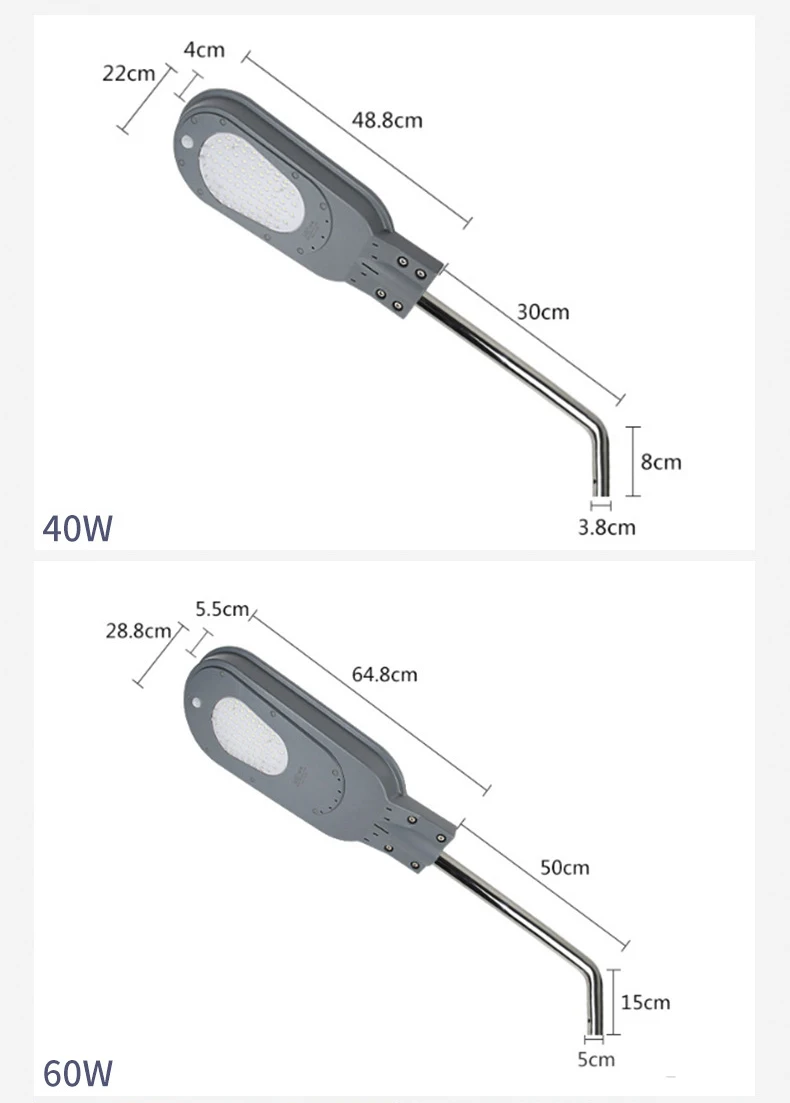 Waterproof adhesive technology 100W induction lamp lighting led solar street light