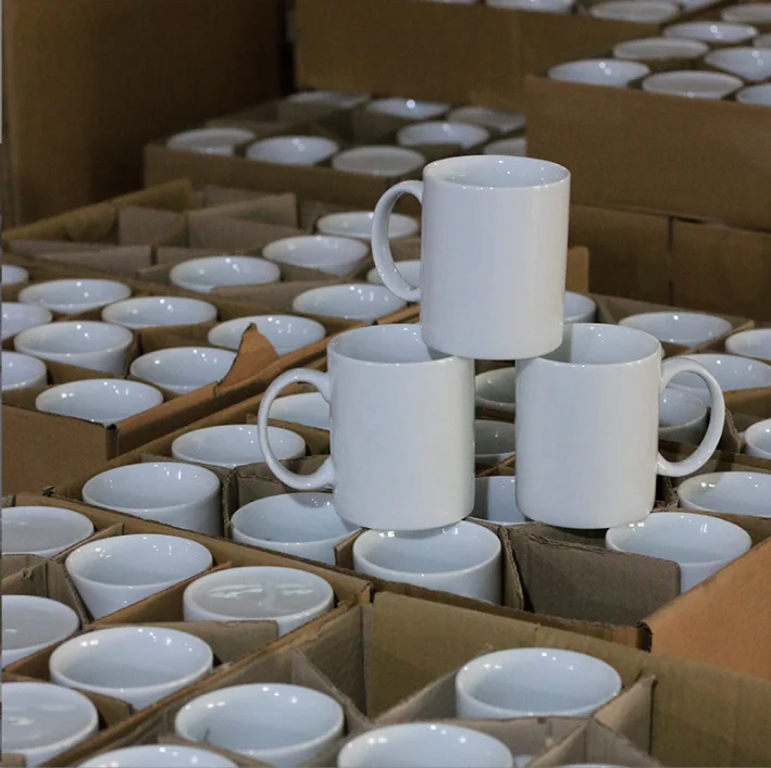 Wholesalers Gift customization Hot Selling Custom Logo Ceramic Coffee Mug Sublimation Heat Sensitive Ceramic Color Changing Mug